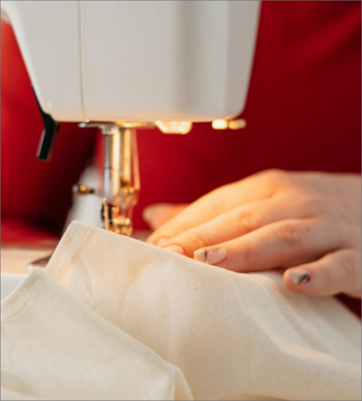 retouche-ourlet Confection sur mesure voile mariage